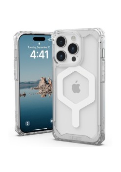 Husa pentru iPhone 15 Pro Max - UAG Plyo MagSafe - Ice White