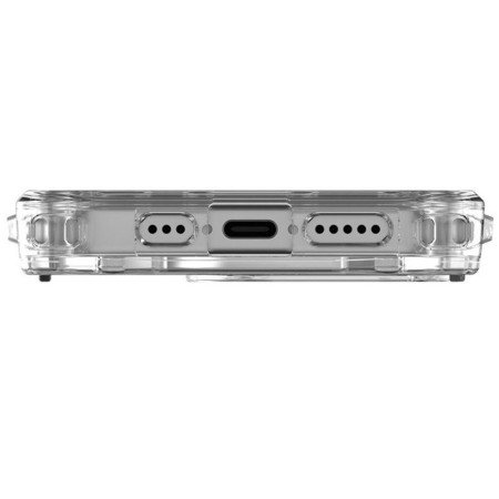 Husa pentru iPhone 15 Pro Max - UAG Plyo MagSafe - Ice White