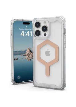 Husa pentru iPhone 15 Pro Max - UAG Plyo MagSafe - Ice Rose Gold