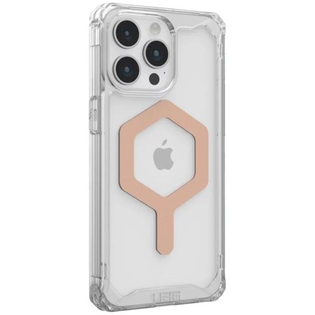 Husa pentru iPhone 15 Pro Max - UAG Plyo MagSafe - Ice Rose Gold