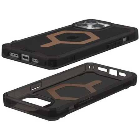 Husa pentru iPhone 15 Pro Max - UAG Plyo MagSafe - Black Bronze