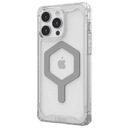 Husa pentru iPhone 15 Pro Max - UAG Plyo MagSafe - Ice Silver