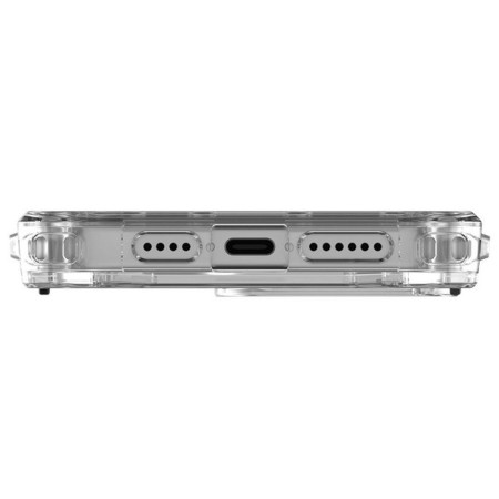 Husa pentru iPhone 15 Pro Max - UAG Plyo MagSafe - Ice Silver