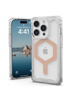 Husa pentru iPhone 15 Pro - UAG Plyo MagSafe - Ice Rose Gold