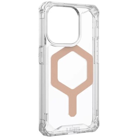 Husa pentru iPhone 15 Pro - UAG Plyo MagSafe - Ice Rose Gold