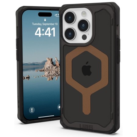 Husa pentru iPhone 15 Pro - UAG Plyo MagSafe - Black Bronze