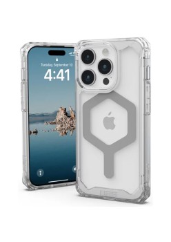 Husa pentru iPhone 15 Pro - UAG Plyo Magsafe - Ice Silver