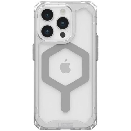 Husa pentru iPhone 15 Pro - UAG Plyo Magsafe - Ice Silver