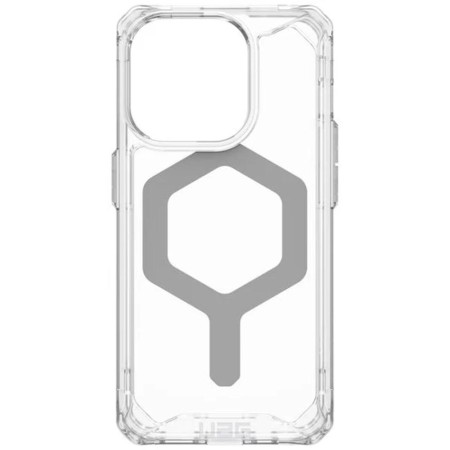 Husa pentru iPhone 15 Pro - UAG Plyo Magsafe - Ice Silver