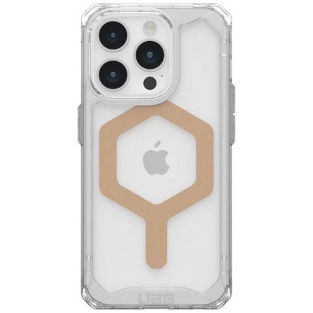 Husa pentru iPhone 15 Pro - UAG Plyo MagSafe - Ice Gold