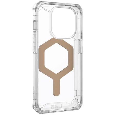 Husa pentru iPhone 15 Pro - UAG Plyo MagSafe - Ice Gold