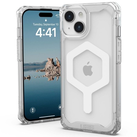 Husa pentru iPhone 15 Plus - UAG Plyo MagSafe - Ice White