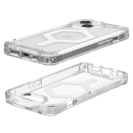 Husa pentru iPhone 15 Plus - UAG Plyo MagSafe - Ice White