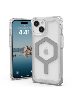 Husa pentru iPhone 15 - UAG Plyo MagSafe - Ice Silver