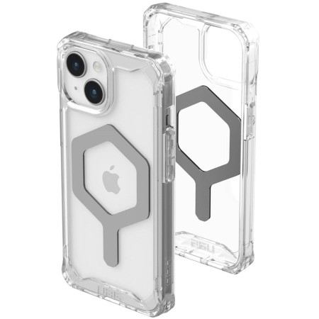 Husa pentru iPhone 15 - UAG Plyo MagSafe - Ice Silver