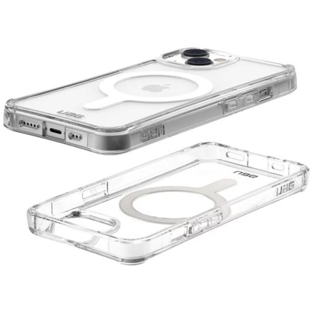 Husa pentru iPhone 14 - UAG Plyo MagSafe - Ice