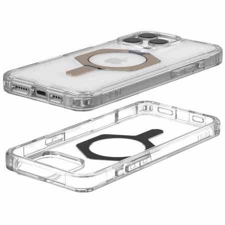 Husa pentru iPhone 16 Pro Max - UAG Plyo XTE MagSafe - Clear Titanium