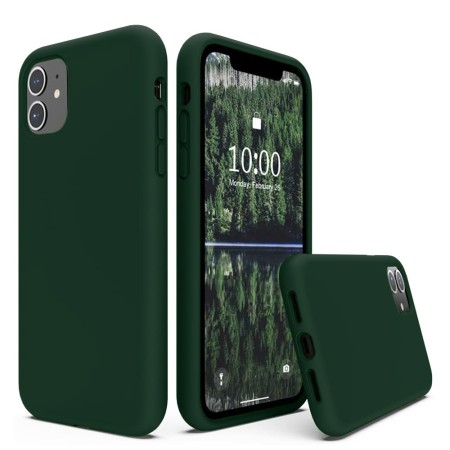 Husa pentru Xiaomi Redmi Note 13 Pro 4G / Poco M6 Pro 4G - Techsuit Soft Edge Silicone - Dark Green