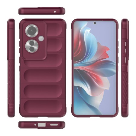 Husa pentru Oppo Reno11 F - Techsuit Magic Shield - Bordeaux