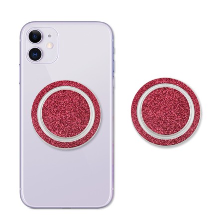 Suport Rotund pentru Telefon - Techsuit (MPR1) - Red