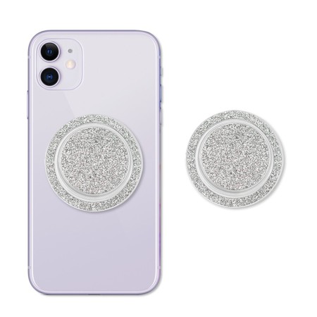 Suport Rotund pentru Telefon - Techsuit (MPR1) - Silver