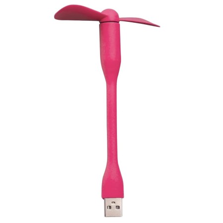 Ventilator USB Portabil, 5V - Techsuit (TUF1) - Pink