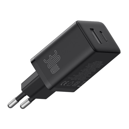 Incarcator USB, Type-C, Fast Charge 30W - Baseus (P10111404113-00) - Cluster Black