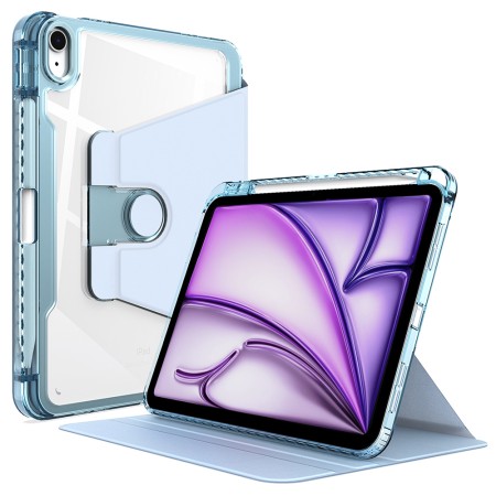 Husa pentru iPad Air 13 (2024) - Techsuit Crystal Vision - Bleu