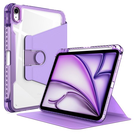 Husa pentru iPad Air 13 (2024) - Techsuit Crystal Vision - Purple