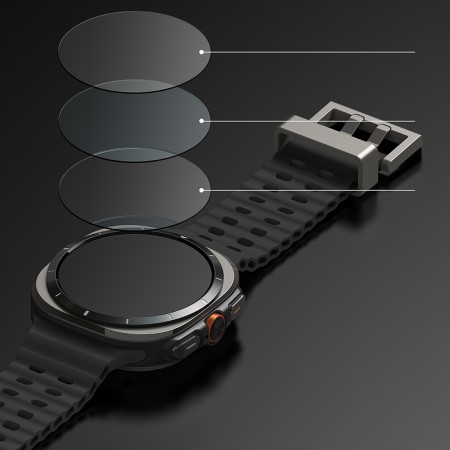 Rama pentru Samsung Galaxy Watch Ultra 47mm - Ringke Bezel Styling - Black (CB-GW7U-47-02)