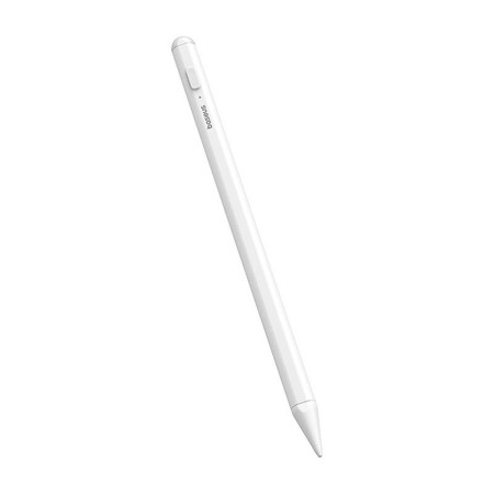 Stylus Pen Magnetic cu Indicator LED pentru iPad - Baseus (P80015802213-02) - White