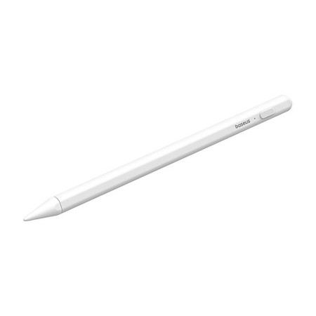 Stylus Pen Magnetic cu Indicator LED pentru iPad - Baseus (P80015802213-02) - White