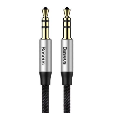 Cablu Audio Jack la Jack, 1.5m - Baseus (CAM30-CS1) - Black