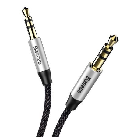 Cablu Audio Jack la Jack, 1.5m - Baseus (CAM30-CS1) - Black