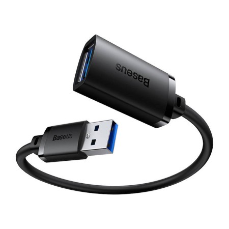 Cablu Extensie USB la USB, 1m - Baseus (B00631103111-02) - Black