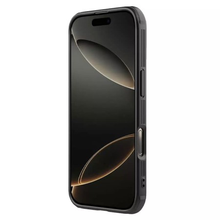 Husa pentru iPhone 16 Pro - Nillkin CamShield Prop Magnetic - Transparent Black