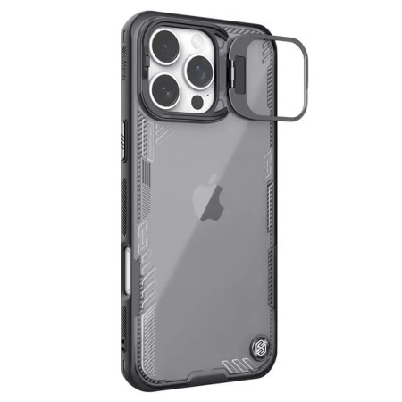 Husa pentru iPhone 16 Pro - Nillkin Iceblade Prop (with Camera Cutout) - Black