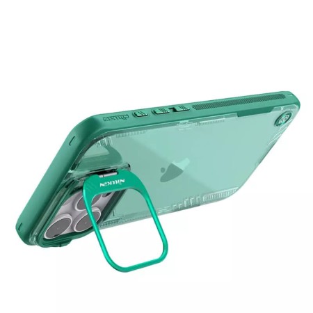 Husa pentru iPhone 16 Pro - Nillkin Iceblade Prop (with Camera Cutout) - Green