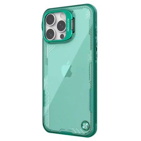 Husa pentru iPhone 16 Pro - Nillkin Iceblade Prop (with Camera Cutout) - Green