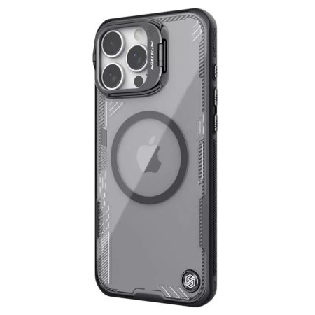 Husa pentru iPhone 16 Pro - Nillkin Iceblade Prop Magnetic (with Camera Cutout) - Black