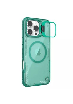 Husa pentru iPhone 16 Pro Max - Nillkin Iceblade Prop Magnetic (with Camera Cutout) - Green