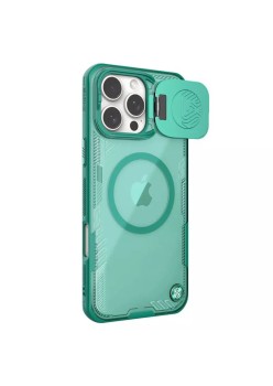 Husa pentru iPhone 16 Pro - Nillkin Iceblade Prop Magnetic (without Camera Cutout) - Green