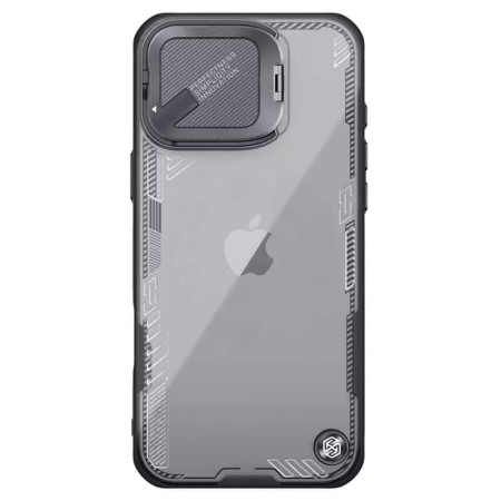 Husa pentru iPhone 16 Pro - Nillkin Iceblade Prop (without Camera Cutout) - Black