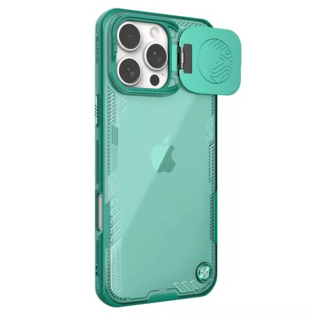 Husa pentru iPhone 16 Pro - Nillkin Iceblade Prop (without Camera Cutout) - Green