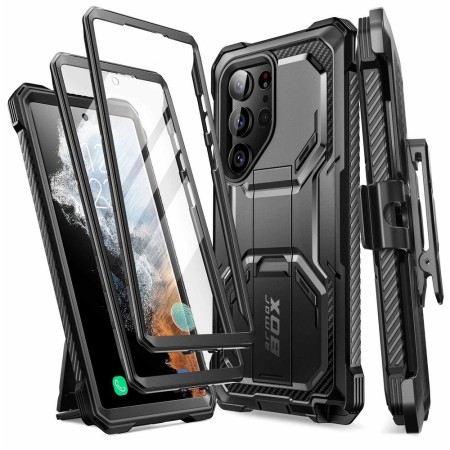 Husa pentru Google Pixel 9 / 9 Pro + Folie - I-Blason Armorbox - Black