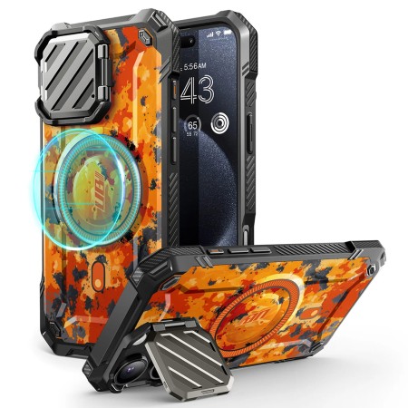 Husa pentru iPhone 16 Pro Max - Supcase Unicorn Beetle XT MagSafe - Bright Print