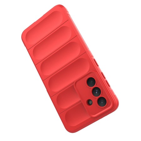 Husa pentru Samsung Galaxy A36 5G / A56 5G - Anti-Alunecare - Waves Shield - Red