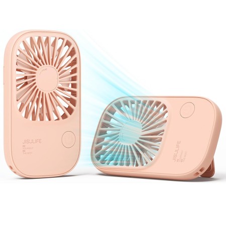 Ventilator Portabil 2000mAh -JisuLife (FA49) - Pink