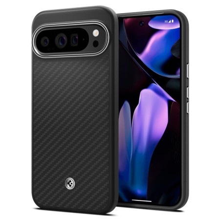 Husa pentru Google Pixel 9 Pro XL - Spigen Enzo Aramid - Matte Black