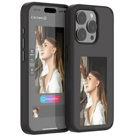 Husa SmartScreen NFC pentru iPhone 15 Pro Max - Protectie si Tehnologie